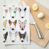 Mehrfach weißes Teetuch Geschirrtuch (Viertel Falte)