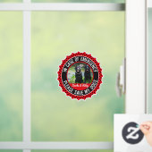 Mehrfachdosen Sicherheitswarnung Benutzerdefiniert Fensteraufkleber (Zuhause)