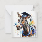 Mehrfache Abschluss-Flachnotierkarte Mitteilungskarte (Vorderseite)