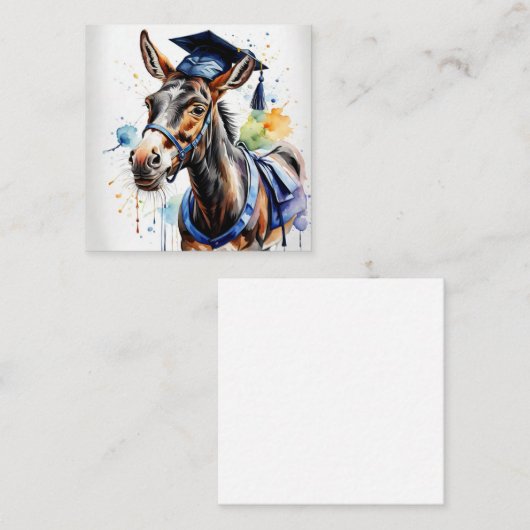 Mehrfache Abschluss-Flachnotierkarte Mitteilungskarte (Vorne/Hinten)