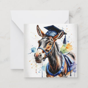 Mehrfache Abschluss-Flachnotierkarte Mitteilungskarte