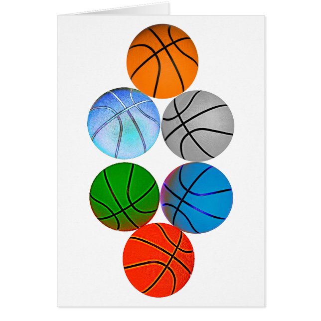 Mehrfache Basketbälle (Vorne)