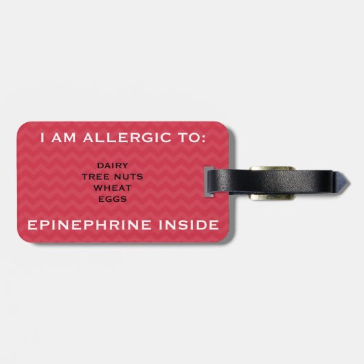 Mehrfache Gepäckanhänger (Rückseite horizontal)