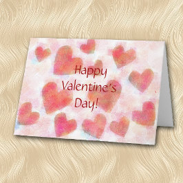 Mehrfache Herz-Valentinsgruß-Karte Feiertagskarte