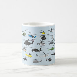 Mehrfache Hubschrauber-Tasse Kaffeetasse