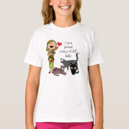 Mehrfache Katzen und "ich sind eine stolze T-Shirt