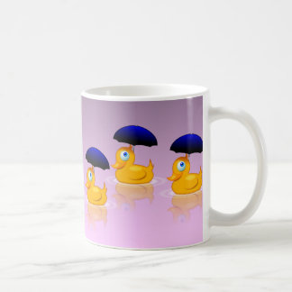 Mehrfache Regenschirm-Enten Kaffeetasse