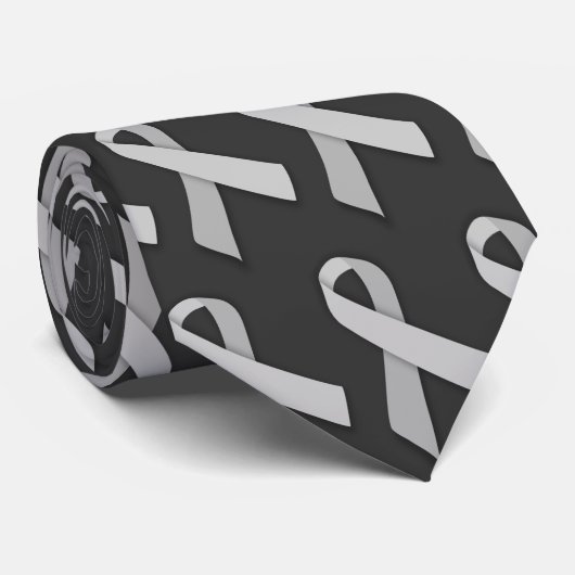 Mehrfache Sklerose-Bewusstseins-Band-Hals-Krawatte Krawatte (Gerollt)