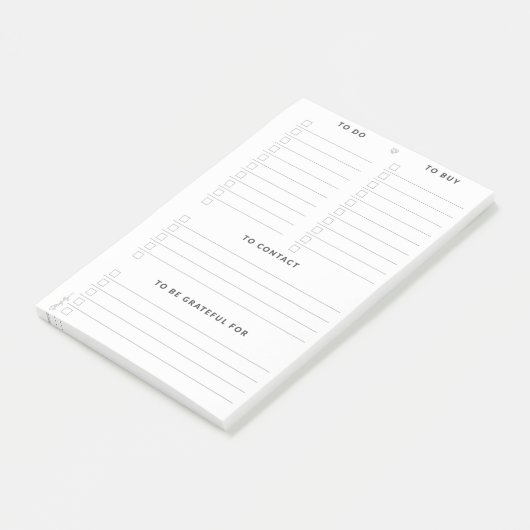 Mehrfachen ToDos Posten-It® Anmerkungen Post-it Klebezettel (angewinkelt)