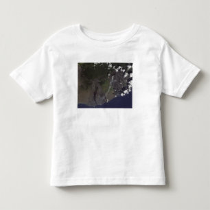 Mehrfacher Federschlag in Richtung zum Kleinkind T-shirt