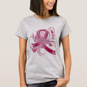 Mehrfacher Myeloma glauben blühen Band T-Shirt