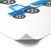 Mehrfachzugmaschinen Poster (Ecke)