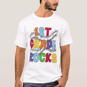 Mehrfarben1. Grad schaukelt T-Shirts und Geschenke
