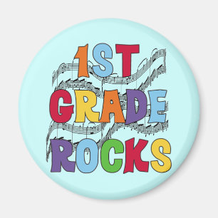 Mehrfarben1. Grad schaukelt T-Shirts und Geschenke Magnet