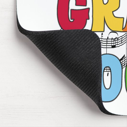 Mehrfarben2. Grad-Felsen Mousepad (Ecke)