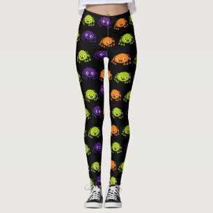 Mehrfarben Halloween-Leggings Leggings