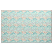 Mehrfarbenblumengekritzel-Muster Stoff (Fat Quarter (45,7 x 55,9 cm))