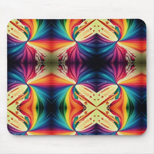 MEHRFARBENE DESIGN Mousepad (Vorne)