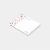 MehrfarbenErinnerungsanmerkungen Post-it Klebezettel (angewinkelt)