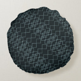 MEHRFARBENES SEAMLESS GEOMETRIC DIAMOND PATTERN RUNDES KISSEN