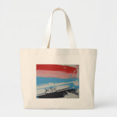 Mehrfarbenfender Jumbo Stoffbeutel (Vorne)