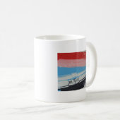 Mehrfarbenfender Kaffeetasse (VorderseiteRechts)