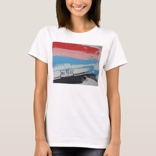 Mehrfarbenfender T-Shirt (Vorderseite)