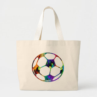 MEHRFARBENFußball-PRODUKTE Jumbo Stoffbeutel