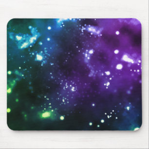 Mehrfarbengalaxie Mousepad