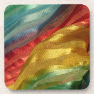 Mehrfarbengewebe Rainbow Getränkeuntersetzer