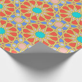 Mehrfarbengranada Geschenkpapier (Ecke)