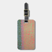 Mehrfarbenhäkelarbeit Gepäckanhänger (Vorderseite vertikal)