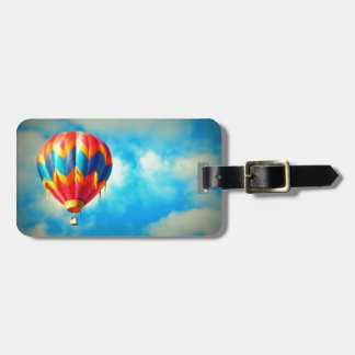 Mehrfarbenheißluft-Ballon Gepäckanhänger
