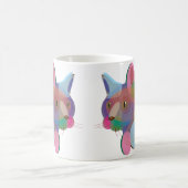 Mehrfarbenkatzen-Tasse Kaffeetasse (Mittel)