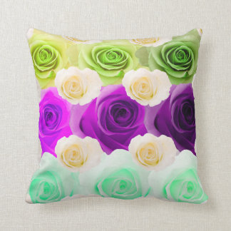 Mehrfarbenkissen der ROSEN-3D Kissen