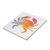 Mehrfarbenkrabbe Fliese (Seite)