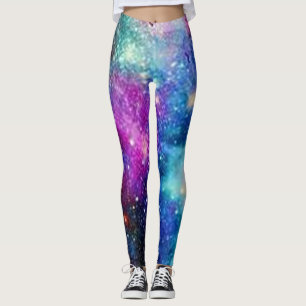 MehrfarbenLeggings des kosmischen Leggings