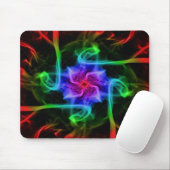 Mehrfarbenmausunterlage Mousepad (Mit Mouse)