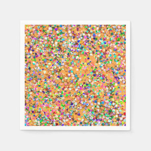 Mehrfarbenmosaik-moderner Korn-Glitzer #9 Serviette