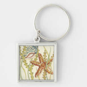 MehrfarbenMuschel-Party Schlüsselanhänger