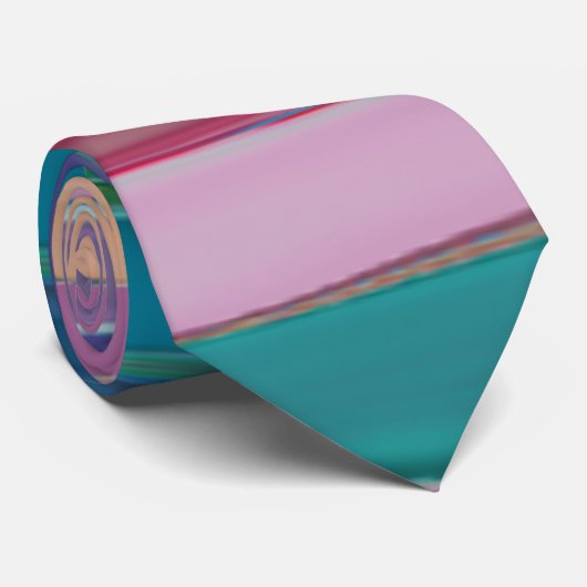 Mehrfarbenstreifen-Krawatte Krawatte (Gerollt)