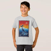 Mehrfarbenwal-Jugend-T-Shirt T-Shirt (Vorne ganz)