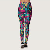 Mehrfarbenyoga-Leggings Leggings (Rückseite)