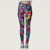 Mehrfarbenyoga-Leggings Leggings (Vorderseite)