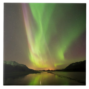 mehrfarbig Aurora Fliese