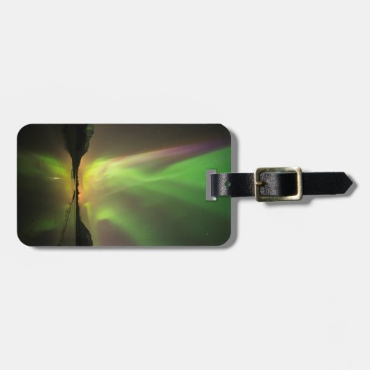 mehrfarbig Aurora Gepäckanhänger (Vorderseite horizontal)