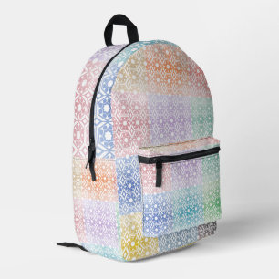 Mehrfarbig Bedruckter Rucksack