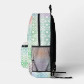 Mehrfarbig Bedruckter Rucksack (Rechts)