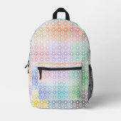 Mehrfarbig Bedruckter Rucksack (Vorderseite)