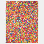 MEHRFARBIG FLEECEDECKE (Vorderseite)